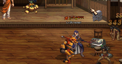 其中先驱者职业(比较像关羽的那个)的二觉特效也非常炫酷,有一种武器