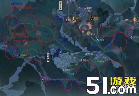 逆水寒野外各地图采药挖一览矿点逆水寒矿脉草药采集拍街攻略图片