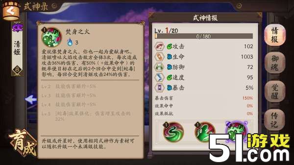 阴阳师清姬是否值得培养