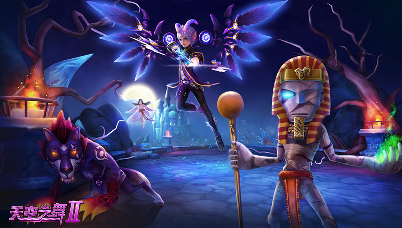 恶魔在身边 《天空之舞2》万圣节搞怪大变身