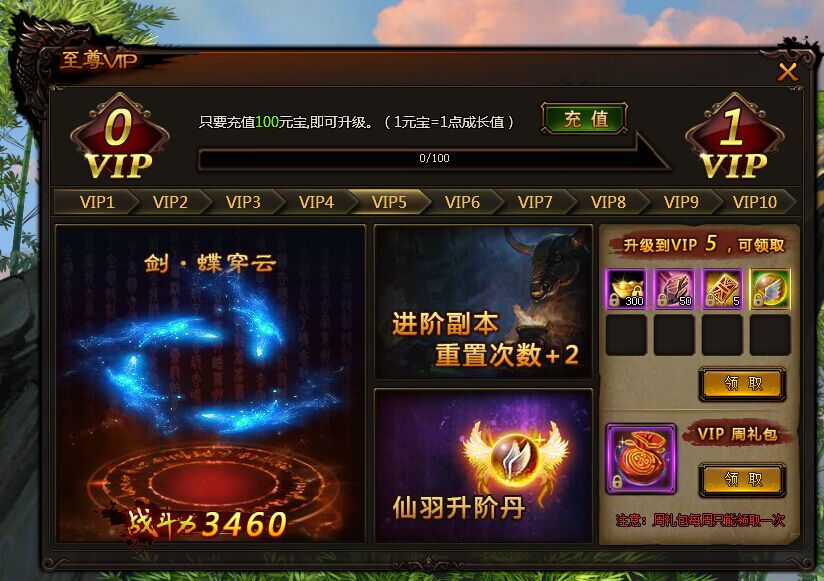 VIP特权
