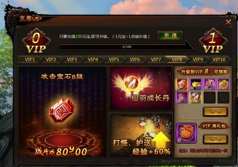 VIP特权