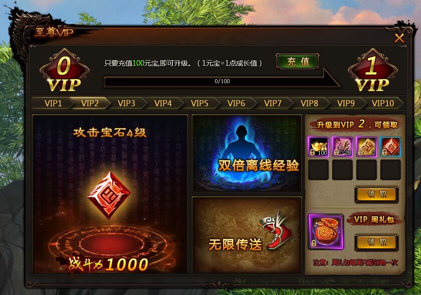 VIP特权