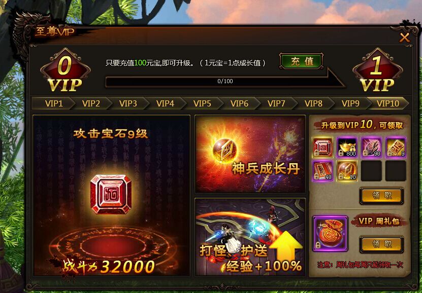 VIP特权