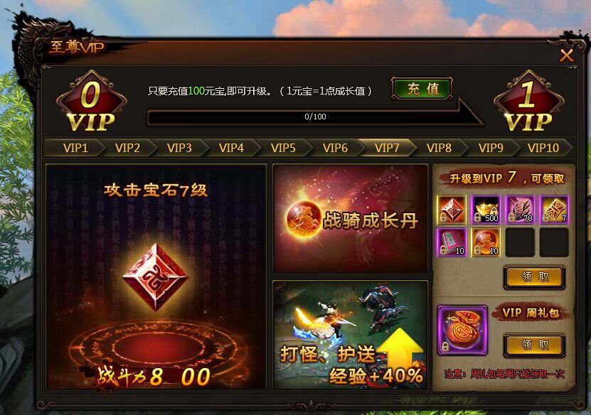 VIP特权