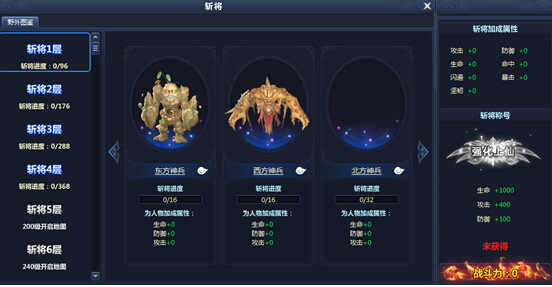 斩将系统