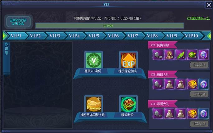 VIP特权