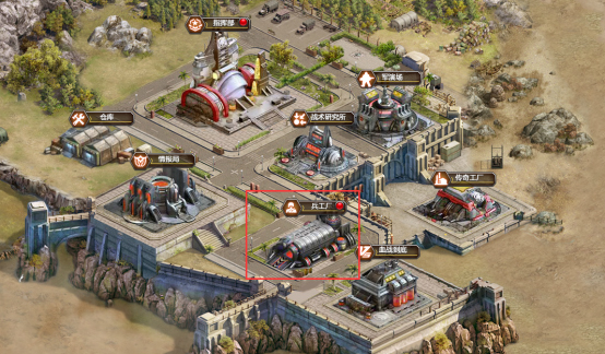 警戒风暴兵工厂一览