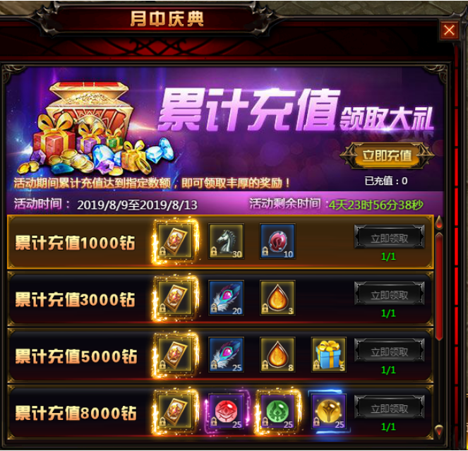 奇迹重生网页游戏